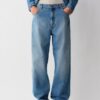 05 Jeans a vita bassa e gamba larga