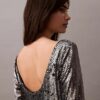 Abito midi con paillettes Abito midi con paillettes