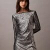 Abito midi con paillettes Abito midi con paillettes