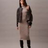 Abito midi in lurex