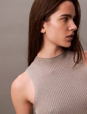 Abito midi in lurex