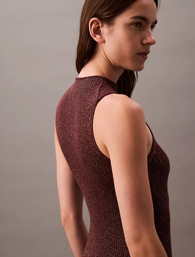 Abito midi in lurex Abito midi in lurex