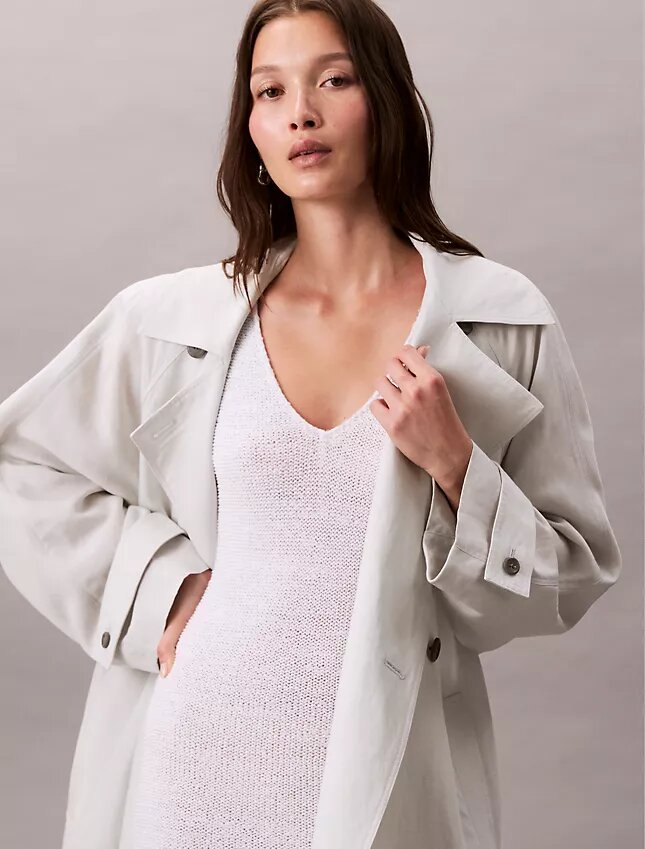 Abito midi in maglia senza maniche Abito midi in maglia senza maniche