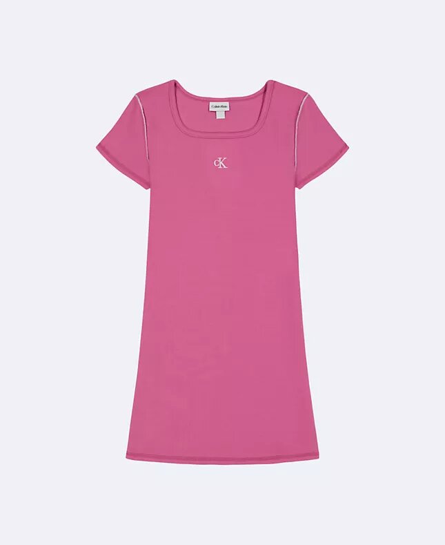 Abito mini a T-shirt da bambina con Monogram Abito mini a T-shirt da bambina con Monogram