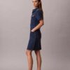 Abito mini trucker in Denim