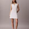 Abito senza maniche in French Terry con zip a 1/4 Abito senza maniche in French Terry con zip a 1/4