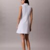 Abito senza maniche in French Terry con zip a 1/4