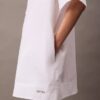 Abito T-shirt mini in cotone dal taglio morbido