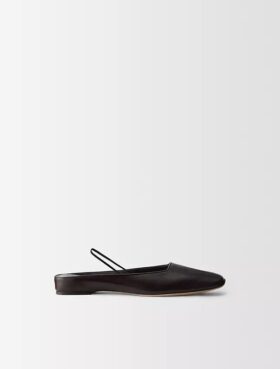 Ballerine in pelle Lana da scarpe basse