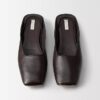 Ballerine in pelle Lana da scarpe basse
