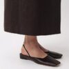 Ballerine in pelle Lana da scarpe basse