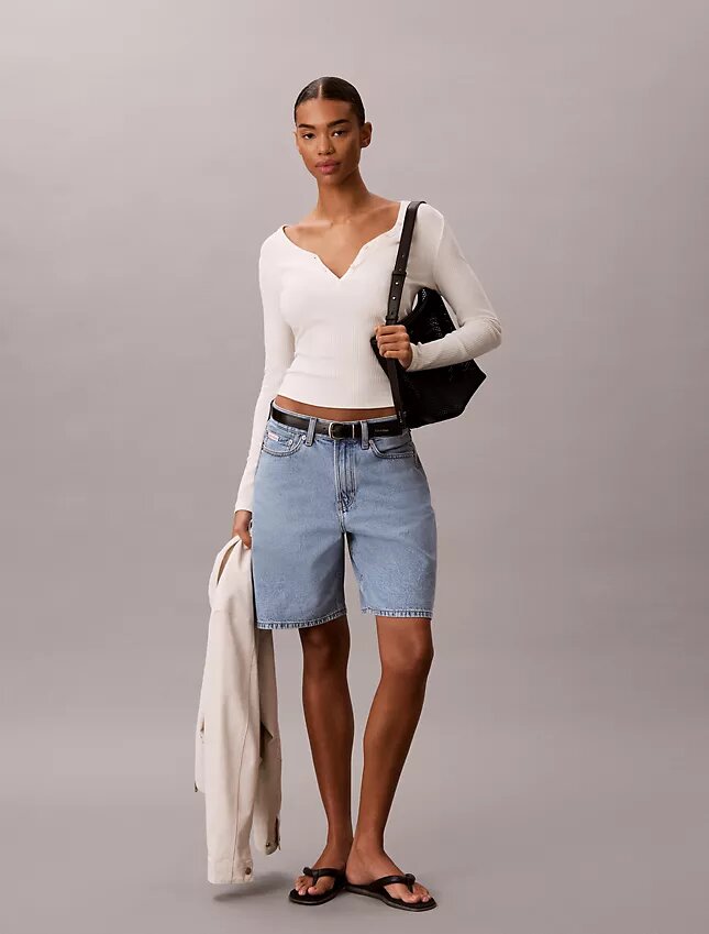 Bermuda in Denim Bermuda in Denim