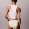 Bikini a perizoma in cotone elasticizzato a costine, confezione da 3 Bikini a perizoma in cotone elasticizzato a costine, confezione da 3