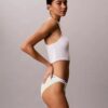 Bikini a perizoma in cotone elasticizzato a costine, confezione da 3 Bikini a perizoma in cotone elasticizzato a costine, confezione da 3