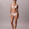 Bikini a righe in cotone e Modal Icon