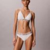 Bikini a righe in cotone e Modal Icon