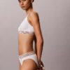 Bikini a righe in cotone e Modal Icon