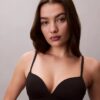 Bikini a vita alta elasticizzato in Microfiber con Monogram grafico
