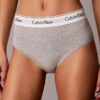Bikini a vita alta in cotone e Modal Icon