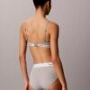 Bikini a vita alta in cotone e Modal Icon
