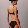 Bikini a vita bassa con pizzo e logo Icon, confezione da 3