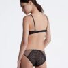 Bikini CK Black con pizzo grafico Bikini CK Black con pizzo grafico