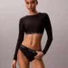 Bikini da bagno CK Icon a tinta unita