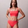Bikini da bagno CK Icon a tinta unita