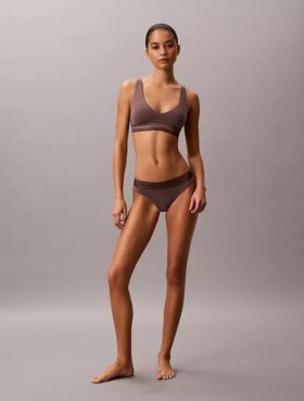 Bikini Icon in cotone e Modal metallizzato