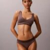 Bikini Icon in cotone e Modal metallizzato
