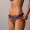 Bikini Icon in cotone e Modal metallizzato
