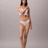 Bikini in cotone elasticizzato a costine Bikini in cotone elasticizzato a costine