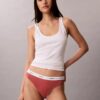 Bikini in cotone elasticizzato a costine Bikini in cotone elasticizzato a costine