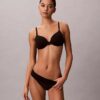 Bikini in pizzo con logo Icon