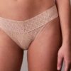 Bikini in pizzo con logo Icon