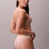 Bikini in pizzo con logo Icon
