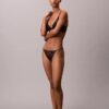 Bikini in pizzo floreale nero CK Black Bikini in pizzo floreale nero CK Black