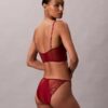 Bikini in pizzo floreale nero CK Black Bikini in pizzo floreale nero CK Black