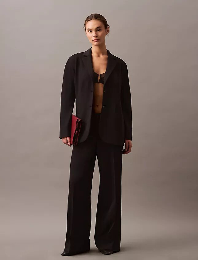 Blazer classico dolman dalla linea morbida Blazer classico dolman dalla linea morbida