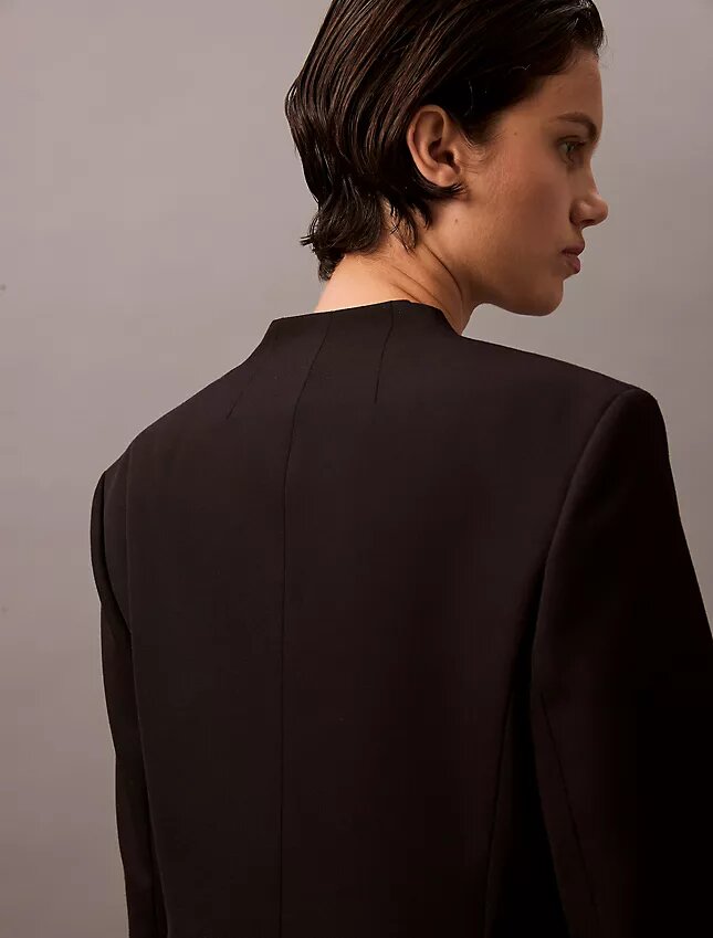 Blazer classico in crêpe Blazer classico in crêpe