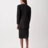 Blazer Parker senza colletto