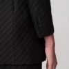 Blazer Parker senza colletto