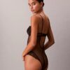 Body in pizzo floreale CK Black Body in pizzo floreale CK Black