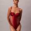 Body in pizzo floreale CK Black Body in pizzo floreale CK Black