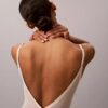 Body minimalista in rete a metà coscia Body minimalista in rete a metà coscia