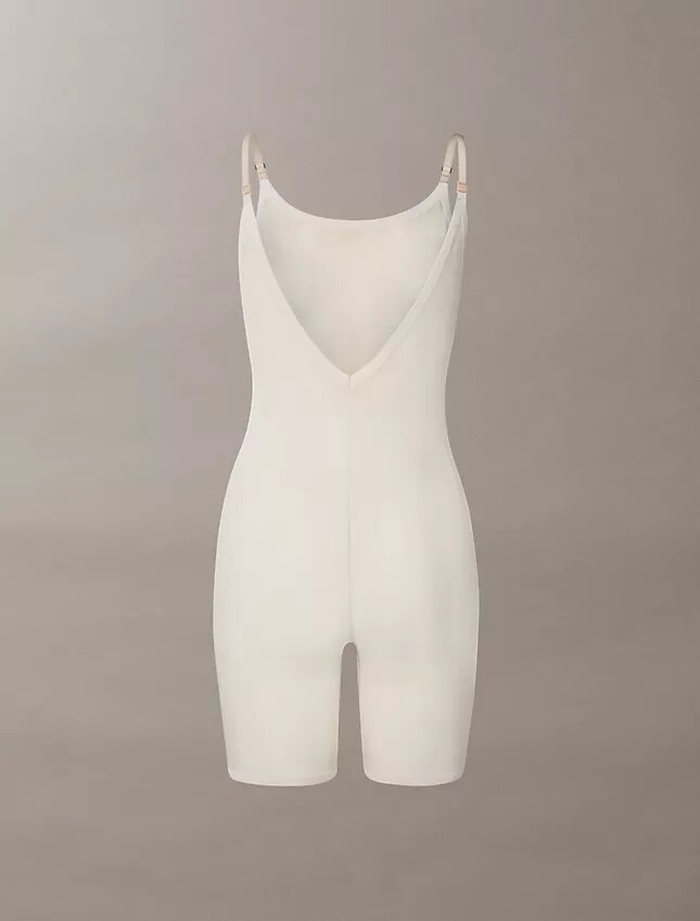 Body minimalista in rete a metà coscia Body minimalista in rete a metà coscia