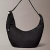 Borsa a mezzaluna in nylon Borsa a mezzaluna in nylon
