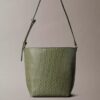 Borsa a secchiello con logo su tutta la superficie e pochette Borsa a secchiello con logo su tutta la superficie e pochette