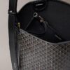 Borsa a secchiello con logo su tutta la superficie e pochette Borsa a secchiello con logo su tutta la superficie e pochette