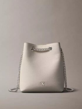 Borsa a secchiello con Monogram minimalista